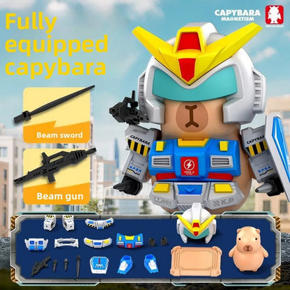 Magnetisk Transformerrobot – Polisbil Förvandlas till Giant Mecha-Robot Lysande Detaljer Pojkar 14+ År Hot Toys 2026