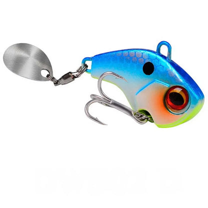 Fishing Lures Wobble Rotating Metal Vib Vibration Bait Winter Fishing 6g 15g 28g Artificial Hard Baits Spinner Spoon Lure