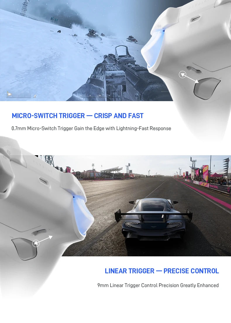 Flydigi Direwolf 4 Wireless Gamepad Controller Wired Gaming Console Support PC /Switch/Phone/Tablet Computer Video Gaming Player
