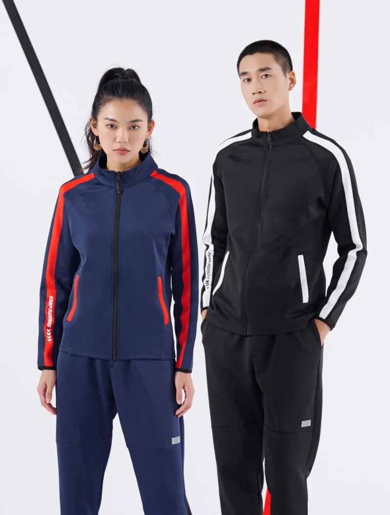 Customized Casual Sports Cardigan Jacket with Printable Embroidered Logo for Men's and Women's Outdoor Fashion tops