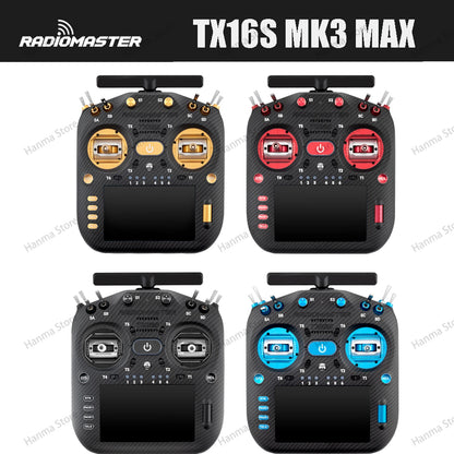RadioMaster TX16S MK3 MAX RC-Sändare – 2.4GHz & 900MHz ExpressLRS 5" IPS EdgeTX AG02 CNC Hall Gimbal 16ch 2026