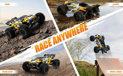 Oike RC Drift Car With LED Light 50KM/H / 80KM/H Brushless 4WD Remote Control Electric High Speed Racing Monster Truck for Adult