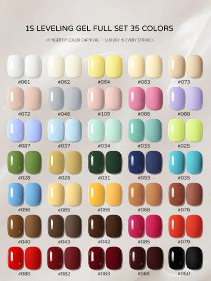 XEIJAYI 35-color 15ml Popular Series Nail Gel Pure  Gel Nail Add Semi-Permanent Soak Off UV LED Construction