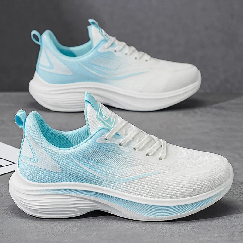 Men's Summer Carbon Plate Marathon Running Shoes Air Cushion Tennis Sneakers Breathable Comfortable Men Basketball Sports Shoes