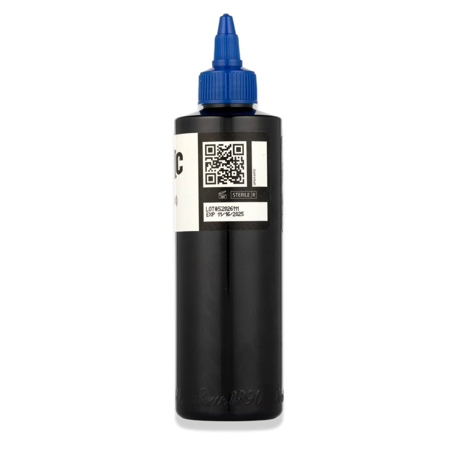 Black Tattoo Ink, 8 oz - Reach Compliant Safe Tattoo Ink for European Regulations - Superior Black Tattoo Ink, Made in USA