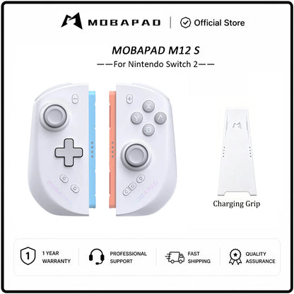MOBAPAD M12 HD / M12 S Joypad for Nintendo Switch 2 with TMR Joystick HD Vibration Mechanical Buttons Remap Macro Gamepad