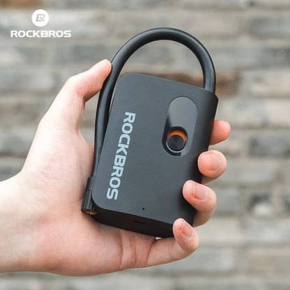 ROCKBROS elektrisk pump bärbar cykel och motorcykel luftpump