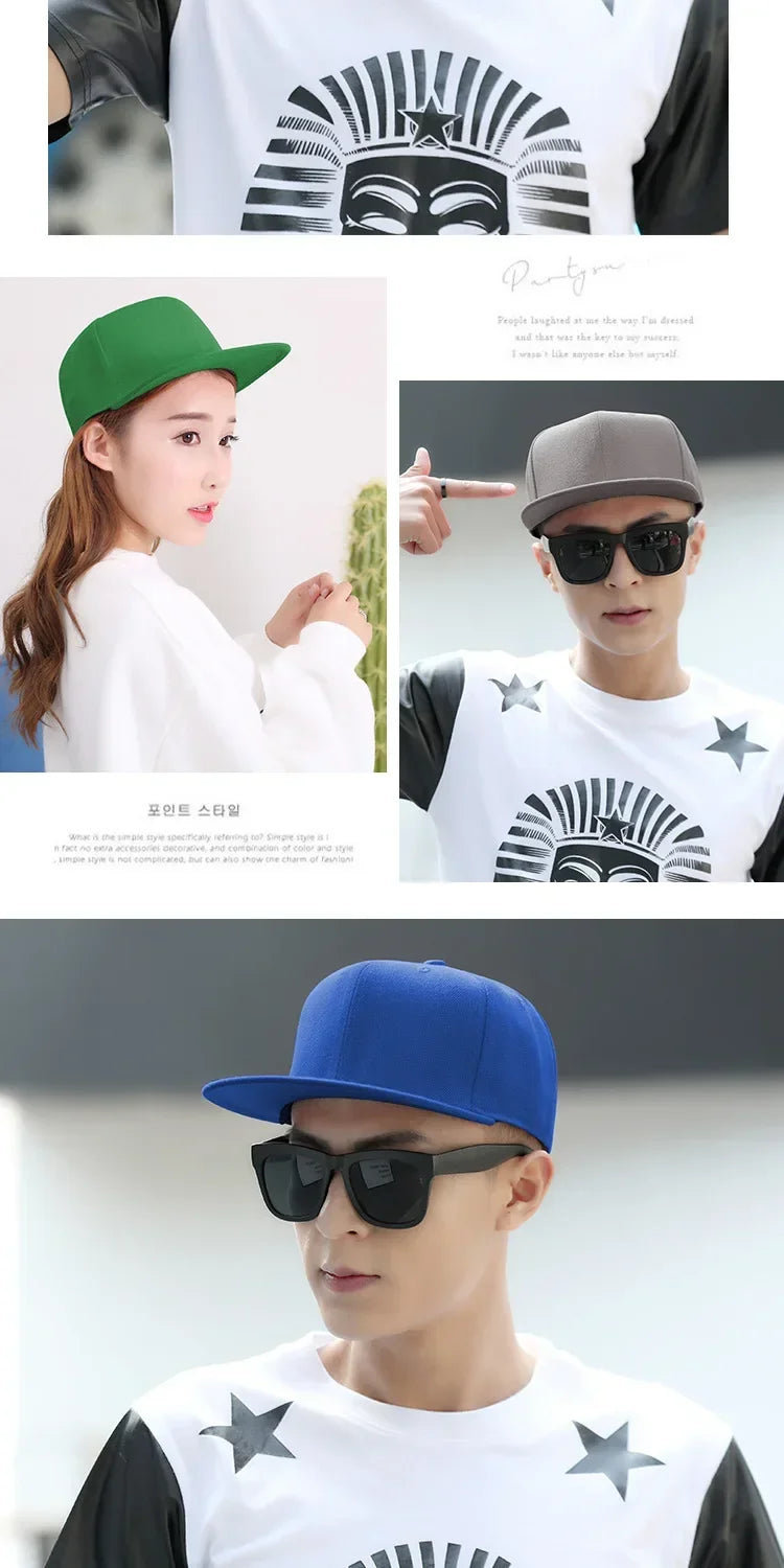 Big Bone Man Plus Size 64cm Baseball Caps Adult Flat Peak Hip Hop Fitted Hat Men Women Large Size Snapback Cap Size 60cm 62cm