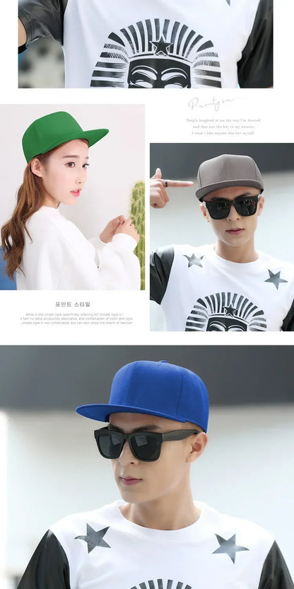 Big Bone Man Plus Size 64cm Baseball Caps Adult Flat Peak Hip Hop Fitted Hat Men Women Large Size Snapback Cap Size 60cm 62cm