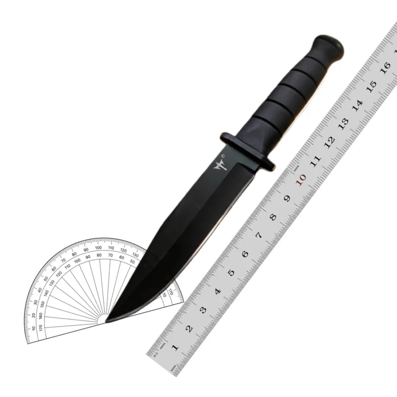 Fruit knife, household knife, outdoor knife, high hardness camping knife, multifunctional straight knife