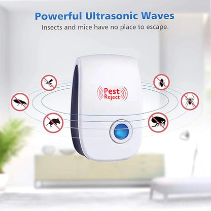 Ultrasonic Rat Destruction Mosquito Killer Repellent Pest Control Safe Effective For Home Garden Indoor Outdoor Insect Repeller