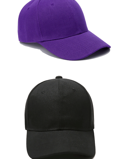 Grossistkeps Anpassad Brodyr Tryck – 21 Färger Polyester Unisex Volymrabatt 1–30+ Kepsar Med/Utan Logotyp Profilkläder Reklamkeps