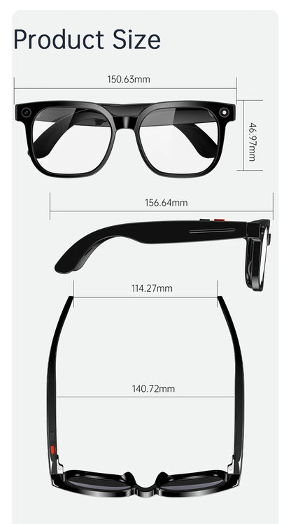 Xiaomi AI Camera Glasses Multi-functional 4K 800MP Photochromic Smart Glasses Anti-shake Shooting Tech With 290mah Large Battery