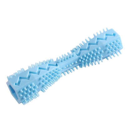Durable Bite Resistant Dog Chew Stick, Leakage Food Dispensing Pet Teething Toy for Puppy Oral Teeth Cleaning