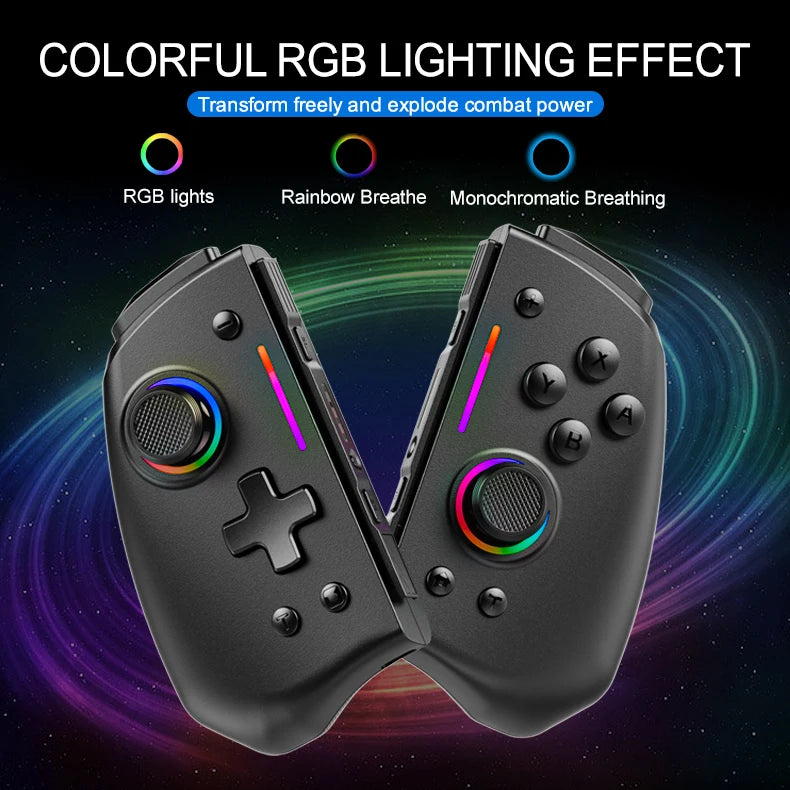 Wireless Bluetooth Control For Nintendo Switch & OLED & Lite Gamepad Controller Gaming Command Mando Game Pad Accessories Hall