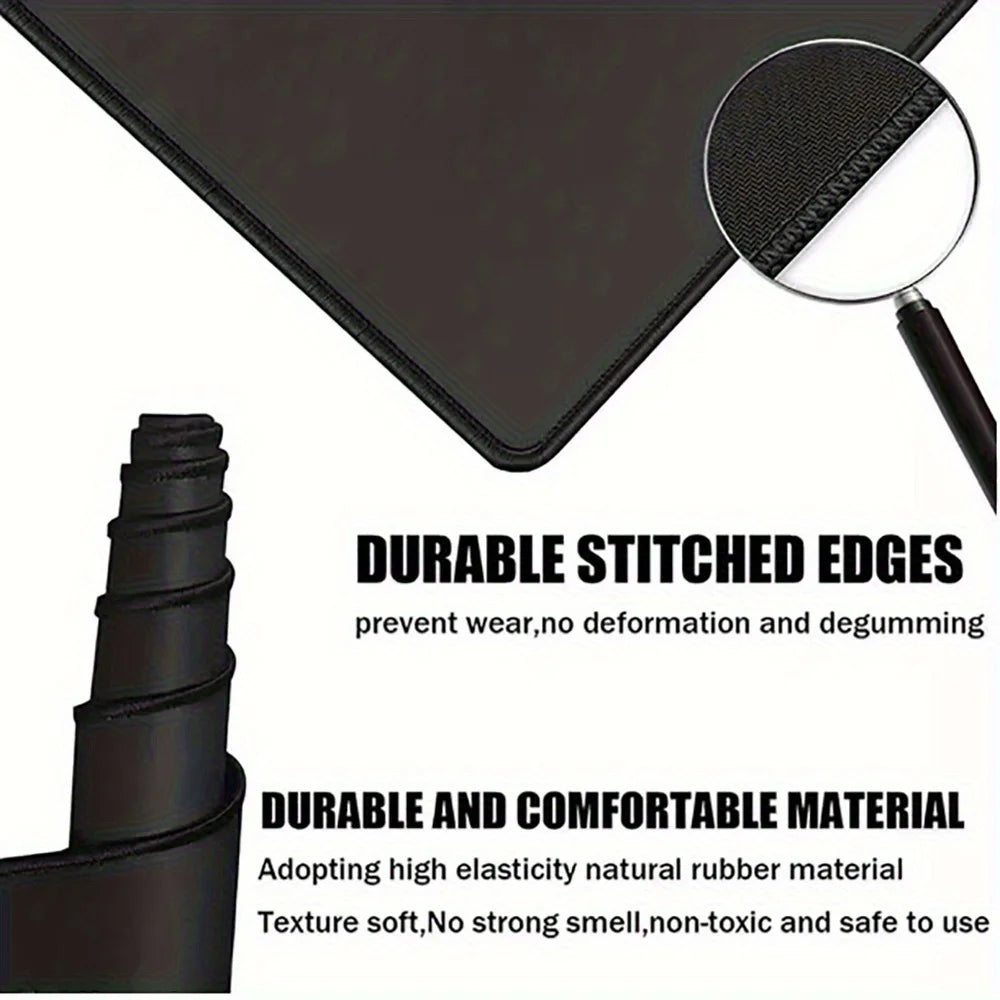 Large Gaming Mouse Pad with Non-slip Rubber Base Precise Seam Design Washable and Durable for Computer Games and Office Use