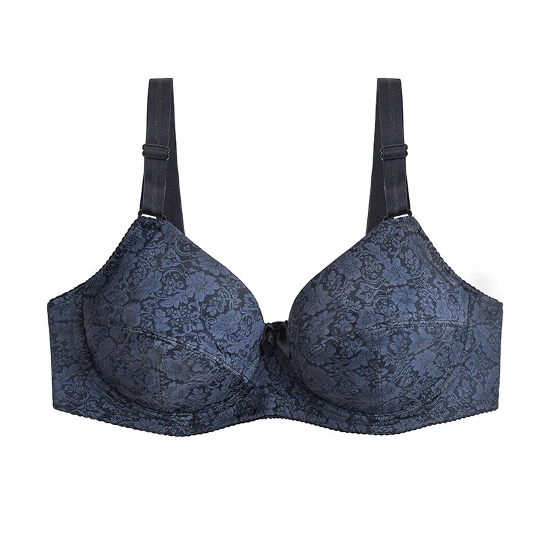 2024 New 36/80 38/85 40/90 42/95 44/100 46/105 48/110 DEF Cup Bras Ultrathin Kinit Underwear For Women Plus Size Lingerie