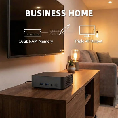 Intel Core i9 10980HK Ultra Compact Mini PC 16GB RAM 2TB M.2 SSD WiFi6 BT5.2 4K Display Gaming Office Workstation Pro