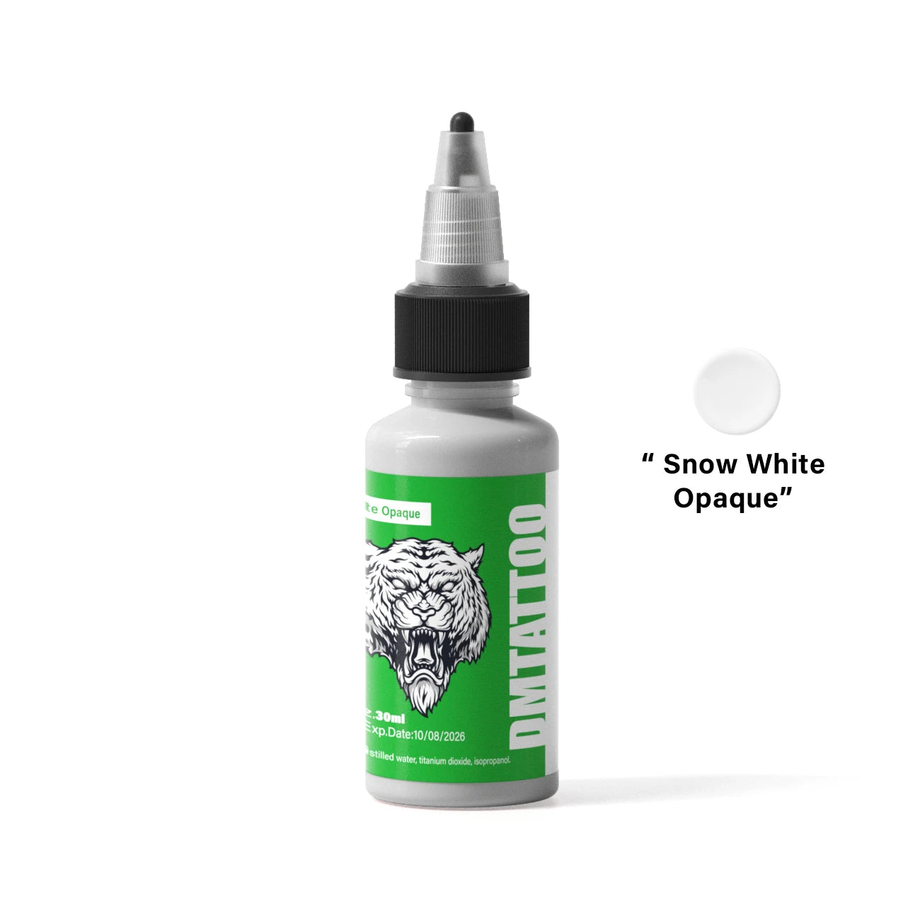 DM Tattoo Ink 15 Color 1OZ/Bottle Natural Plant Extract Pigment Body Painting Long Lasting No Color Loss Professional Tattoo Ink