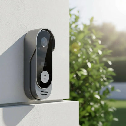 Smart Visuell Dörrkamera – WiFi, 640P, Tvåvägsljud, Rörelsedetektering, IR, Batteridriven