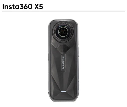 Insta360 X5 Waterproof Action Camera 8K 360° HDR Video Enhanced Low Light Replaceable Lenses 3H Battery Life Triple AI Chip
