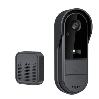 Tuya WiFi Video-Dörrklocka – HD, 170°, IP65, IR-nattseende, Tvåvägsljud, Smart Life