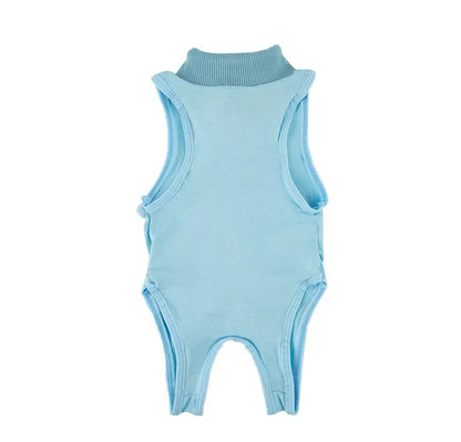 Soft Cat Recovery Vest Anti Licking Kitten Surgery Suit Pet Sterilization Jumpsuit Comfortable Weaning Clothes for Daily Care