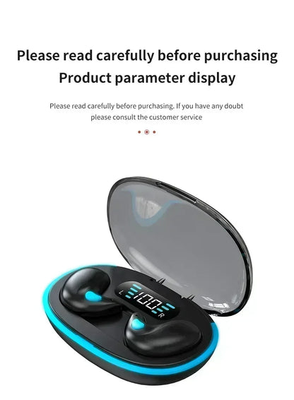 X55 True Wireless Earbuds – Bluetooth 5.0 HiFi Stereo Brusreducering Sport Gaming Sleep 350mAh Fodral Lila Svart Blå Vit Khaki