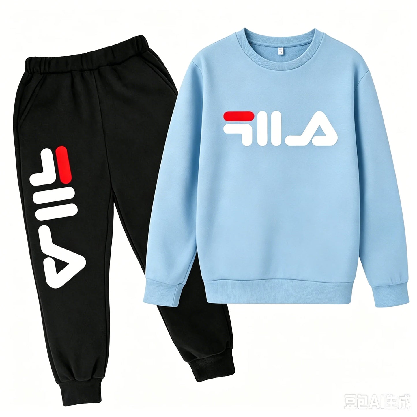 2025 Spring and Autumn Children's Boys and Girls Casual Sports Top + Pants 2-piece Girl Suit 3-14 Years Old Outdoor Jogging Suit