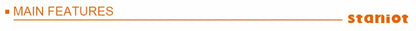 Staniot SecPanel 7" 4G WiFi Larmsystem – 5000mAh Batteri 120dB Siren Alexa Google 150 Zoner Tuya App 10 Språk CE RoHS