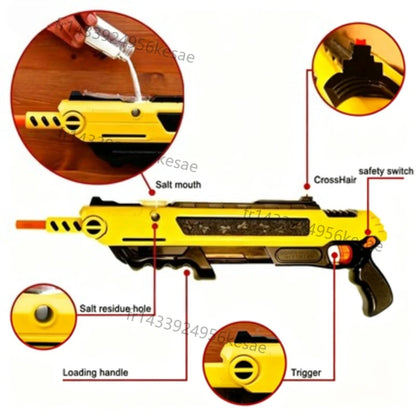 Saltpistol för insekter – batterifri, sex färger