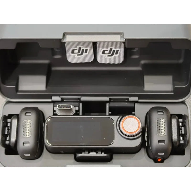 DJI Mic 3 trådlös streamingmikrofon – 32-bit float och brusreducering