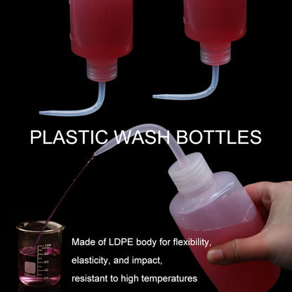 250pcs Tattoo Wash Bottle Bags and 250/500ml Tattoo Wash Bottle for Green Soap Bottle Cleaning Supply Tattoo Accessories