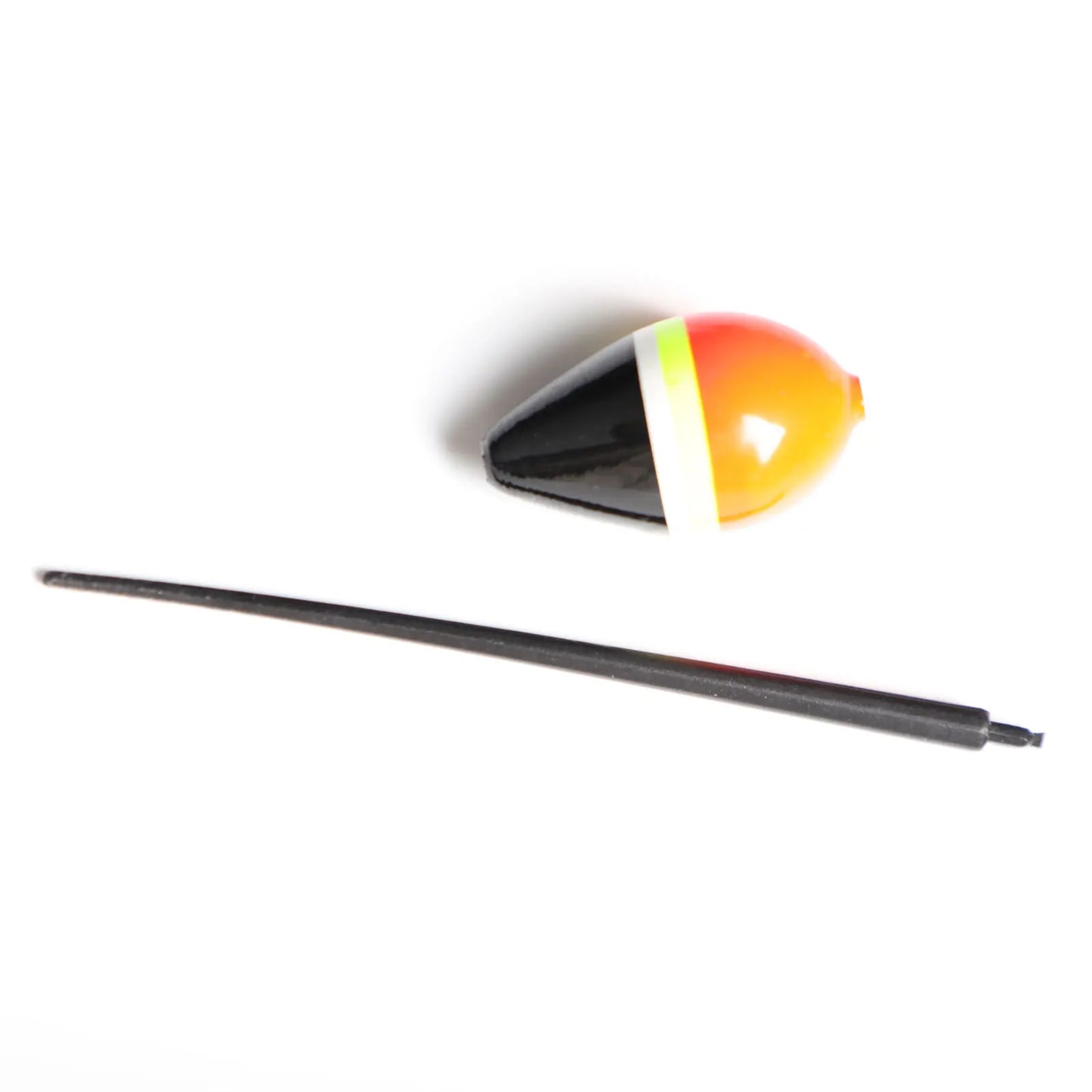 FREE FISHER 10pcs/Lot Lighted Fishing Floats,8cm Bobbers,Collection Cork Buoy Paulownia Wood Floats Plastic Stick Buoyancy 2g