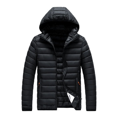 Vinterparkas Herr – Vattentät, varm, löstagbar huva, S–8XL, 11 färger