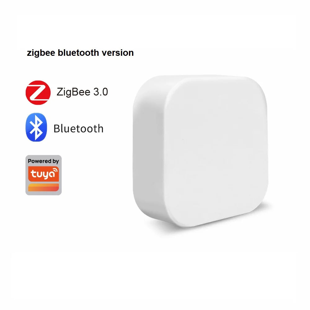 Lincukoo Tuya Zigbee/Bluetooth Gateway Smart Wireless Hub Gateway Connect 128 Zigbee Devices Multi-mode Gateway Home SmartLife