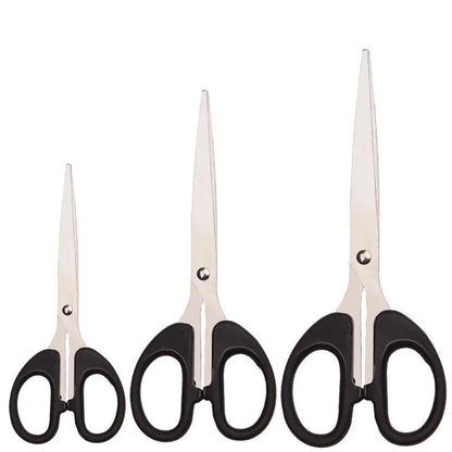 2/3Pcs New Office Scissors Student DIY Handcraft Paper Cutting Knife Home Art Stainless Steel Children's Scissors Office Supply