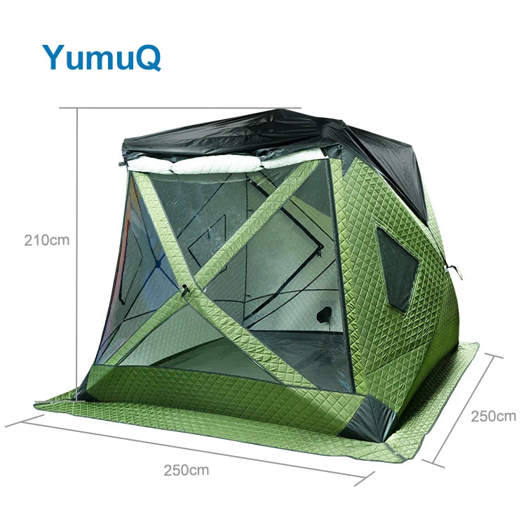 Custom Outdoor Portable Sauna Tent for Woodfire Dry Sauna Spa Tent with Waterproof Fly and Floor