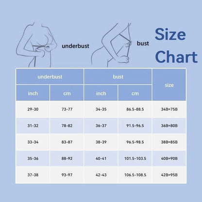 Beauwear Lace Trim Underwire Bra for Women Full Cup Molded Cup Bra Push Up Lingerie