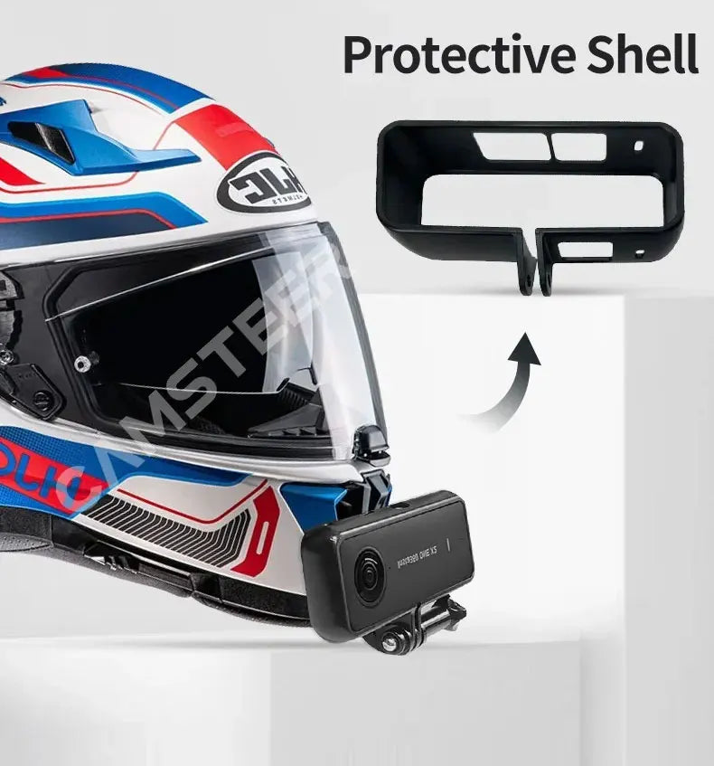 for Scorpion Exo R1 Helmet Custom Aluminium Chin Mount for GoPro Hero 13 12 11 10 Insta360 X4 X3 Ace Pro DJI Action 5 4 3 Camera