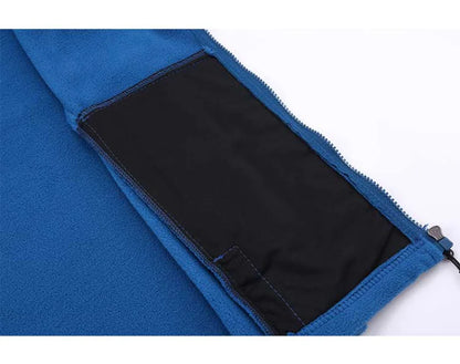 Herr/Dam Fleecejacka Vinter 2026 – Anpassningsbar Tryck Vandring Camping Outdoor S–4XL 6 Färger