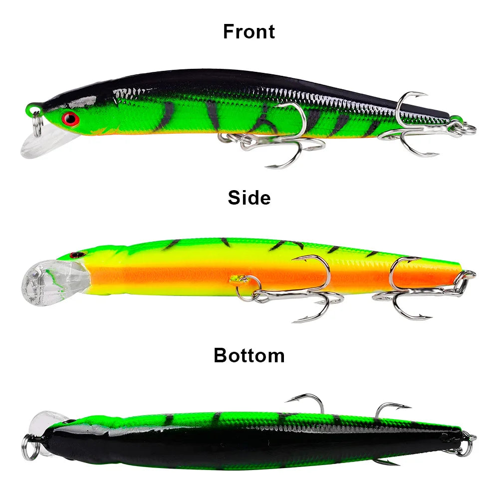 Floating Fishing Lure 8.4G 10CM Urgent Fishing Minnow Crank Lure Swinger Fishing Lure Set Processing Artificial Lure Kit
