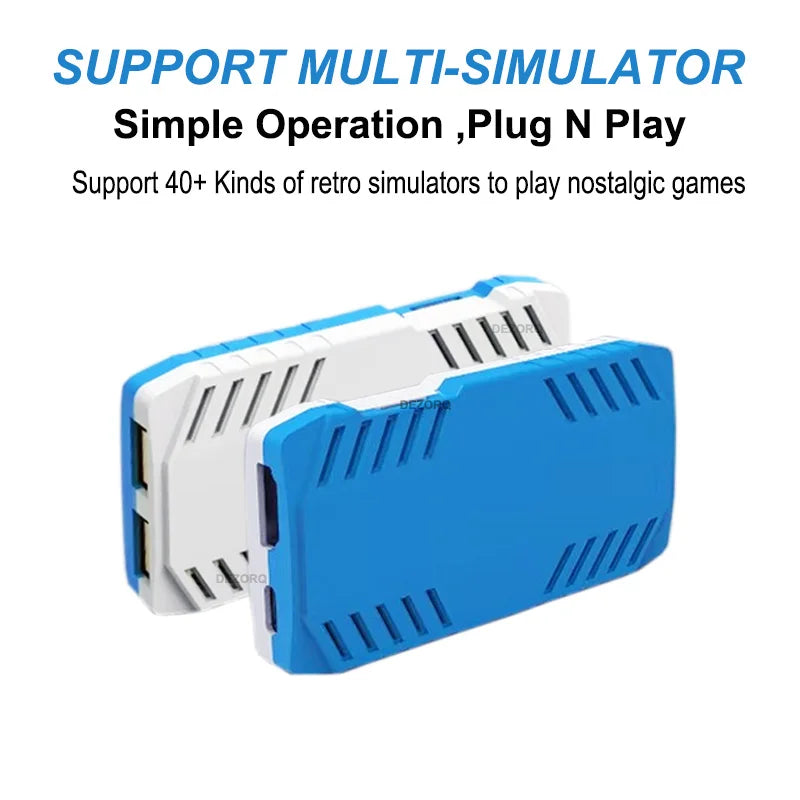 X10 Pro Game Stick 4K 128GB – 50 000 Retro Spel 50+ Emulatorer Dual 2,4G Trådlösa Kontroller S905X3 EmuELEC TV