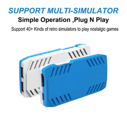 X10 Pro Game Stick 4K 128GB – 50 000 Retro Spel 50+ Emulatorer Dual 2,4G Trådlösa Kontroller S905X3 EmuELEC TV