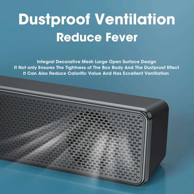Wired Wireless Bluetooth Speaker Sound Box Bar Soundbar Computer PC TV Laptop Desktop Music Portable Caixa De Som Audio System