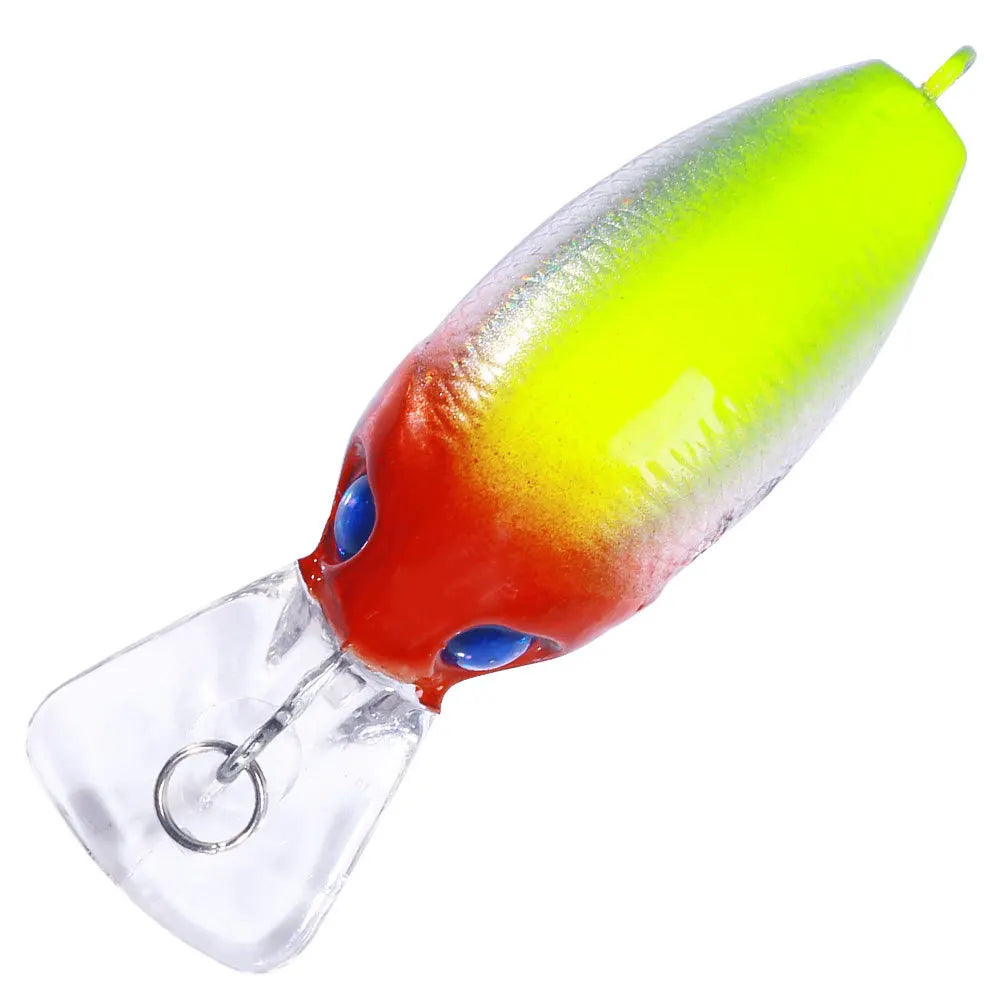Topwater Crankbait Lures 5Pcs 4.4g 5cm Artificial Wobbler Bait For Bass Pike Rockfish Freshwater Fishing Tackle