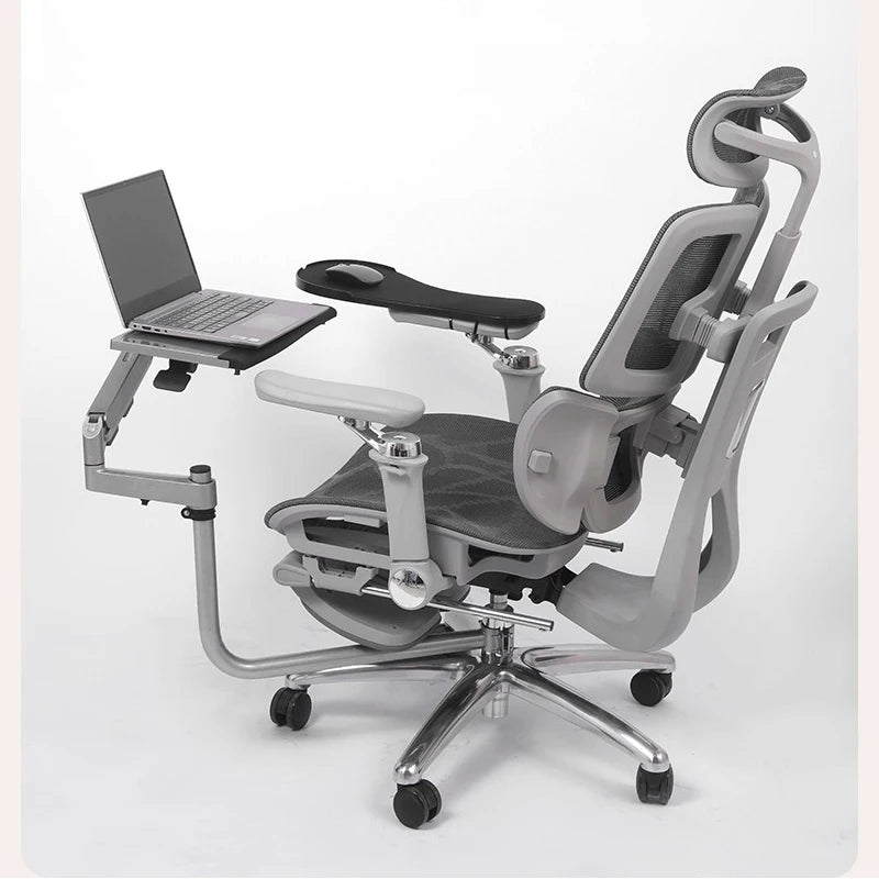 D-MOUNT High OK5030 Multi Functional Gas Spring Arm Laptop Tray Holder Around Chair Legs Lazy Office Stand Mouse Plate Mount