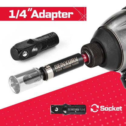 Geinxurn 83-delars skruvbitsset med magnetiska bits och adapter