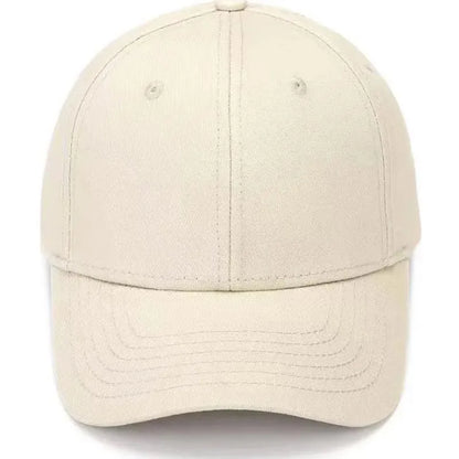 Customized LOGO Men's And Women's Adjustable Baseball Cap Printed Embroidery Peaked Cap Casual Solid Color Hip-Hop Hat