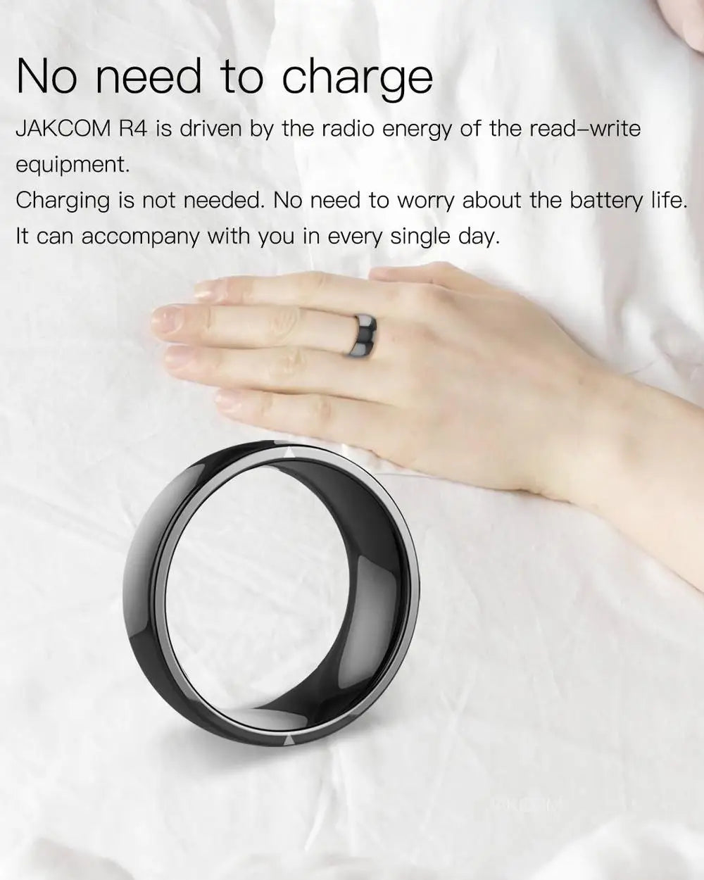 Jakcom NFC Smart Magic Finger Ring, New Technology IC/ID Module Access Card Phone Smart Accessories Fashion Ring for Android IOS